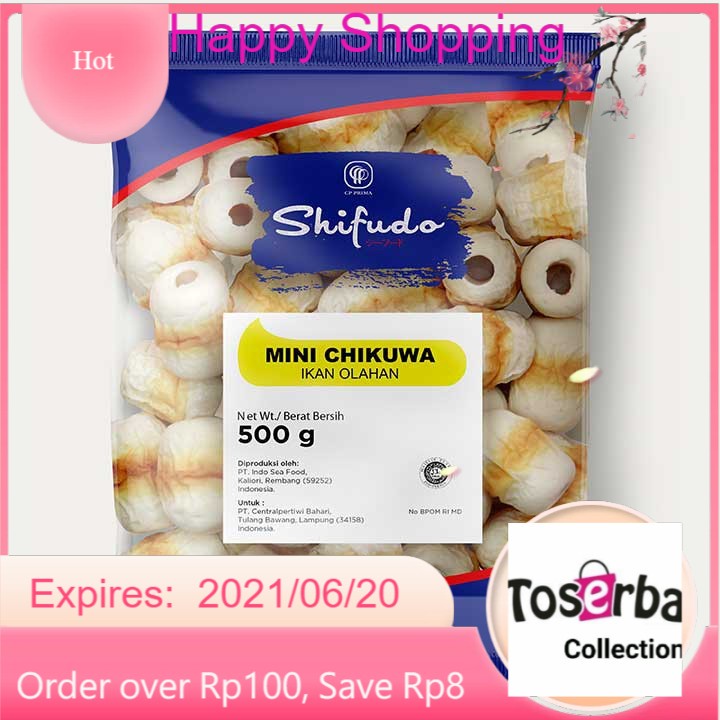 

Toserba Collection Shifudo Chikuwa Mini 500 gr Frozen Food Bandung -Cimahi