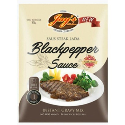 

Jays Black Pepper Sauce Steak 25Gr