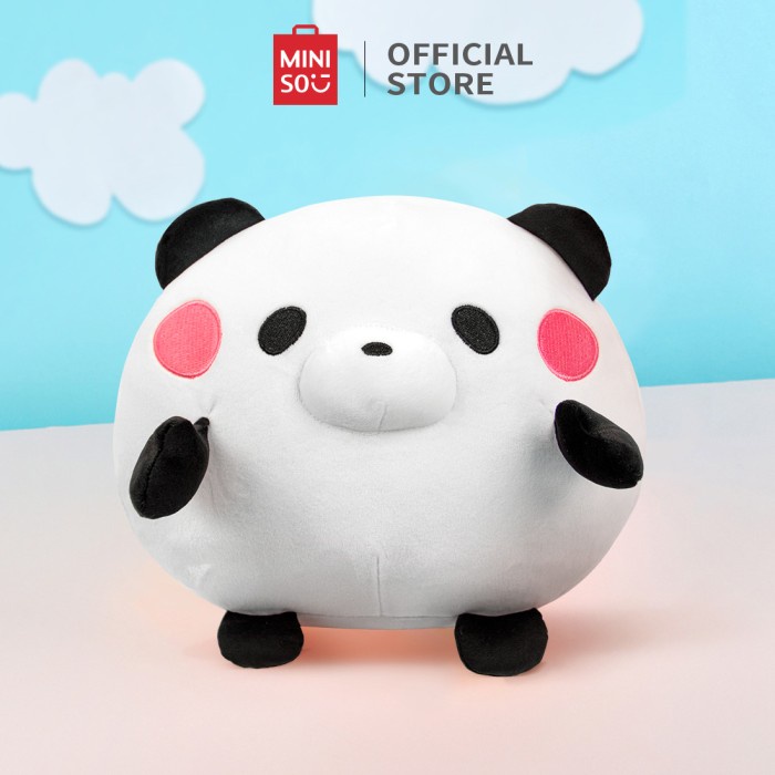 Jual Miniso Mainan Mewah Seri Tumbler Bulat Boneka Mewah Hewan Lembut