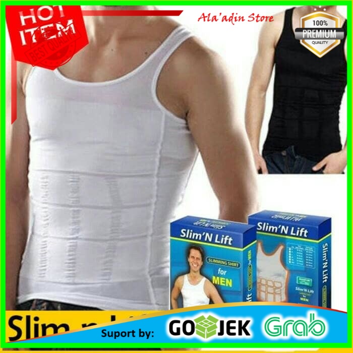 Korset Pelangsing Perut Buncit Slim N Lift Body Shaping For Men