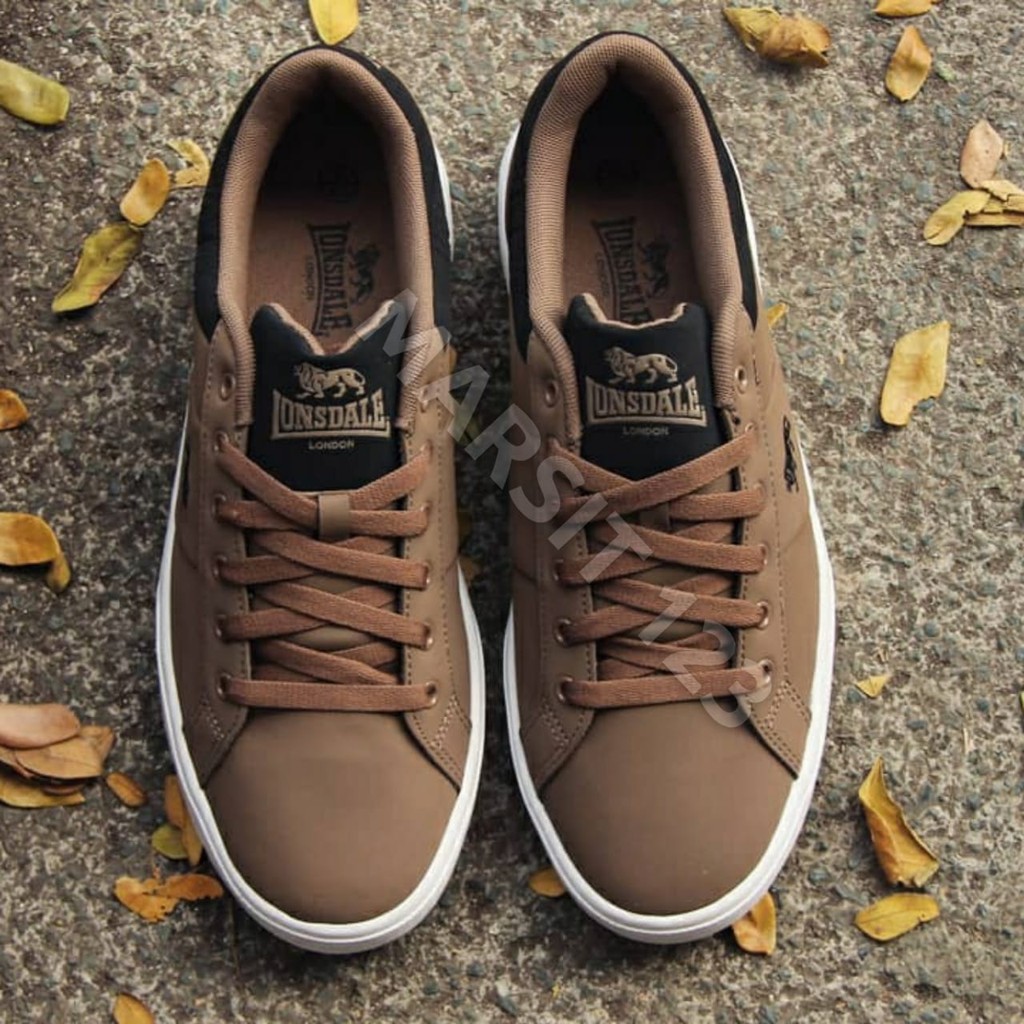 Sepatu Lonsdale Latimer Original Brown