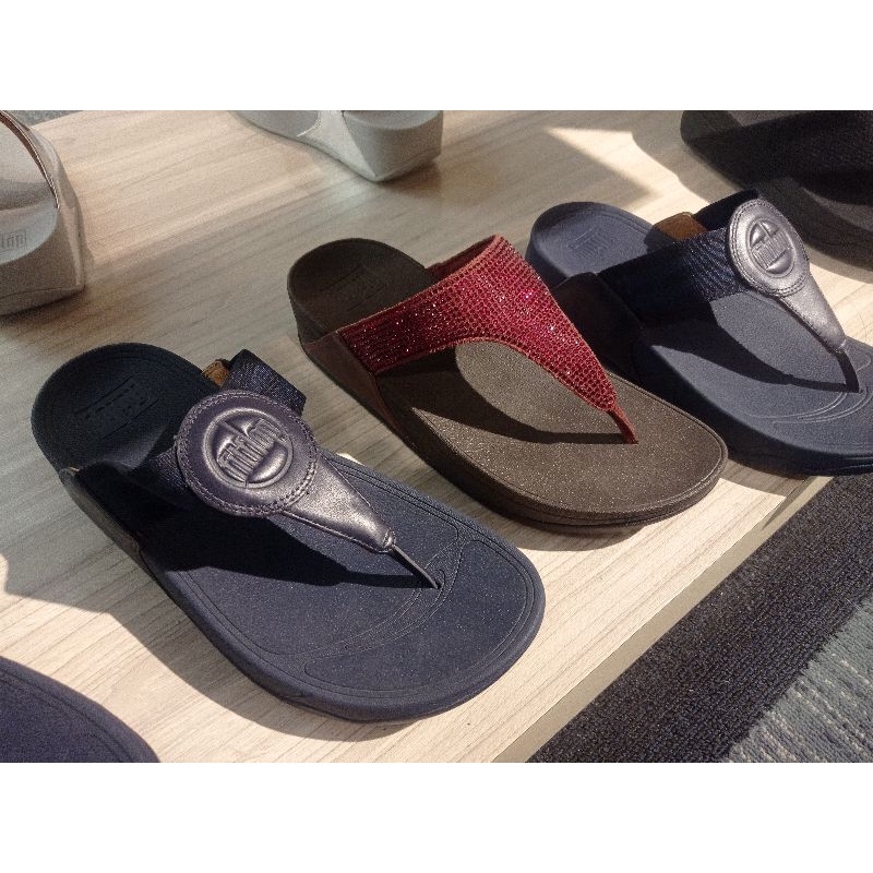 SALE SANDAL WANITA FITFLOP SILVER / BLACK / NAVY 35 - 40 NEW ORIGINAL