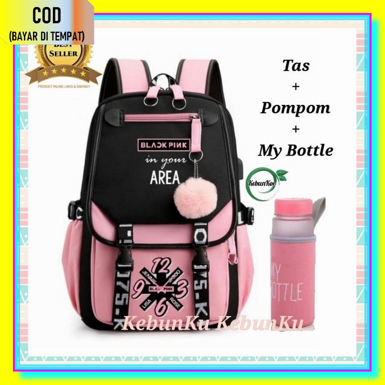 New Arrival Tas Sekolah Anak Perempuan Sekolah Dasar 1-2-3-4-5-6 Kelas Anak Tk Sd Ransel Bintang Tab