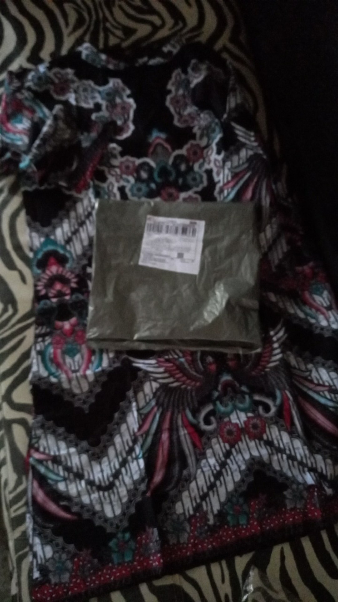 Kemeja Batik Lengan Panjang 021 Risna Batik Hrb026 Hem Batik Murah Seno Sogan Bakung Padi Manggar