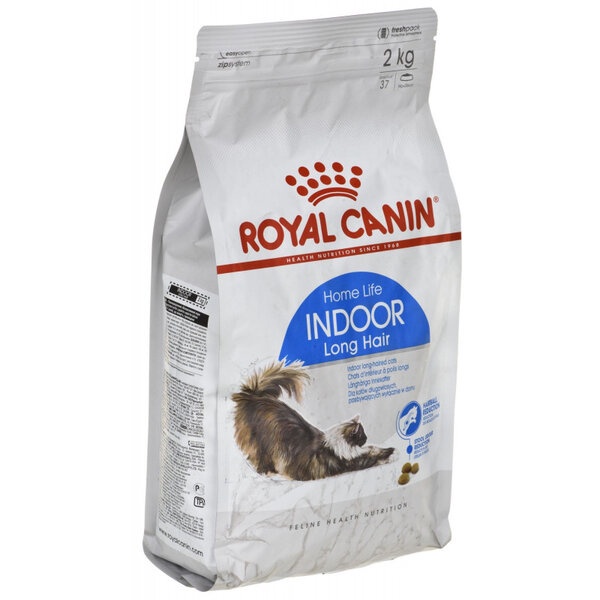 Royal Canin Indoor Longhair 2kg 2 kg Long Hair Cat Food Makanan Kucing