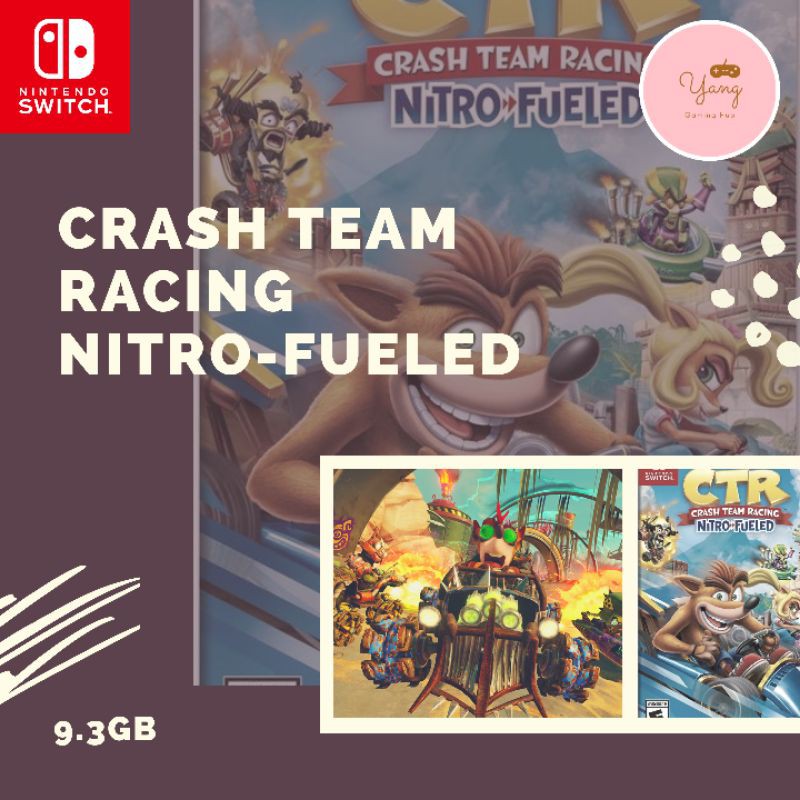 Crash Team Racing Nitro Fueled CTR Fuel Nintendo Switch