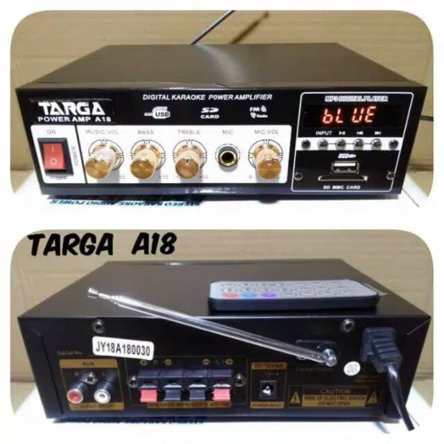 Amplifier Targa Amp A18 bluetooth