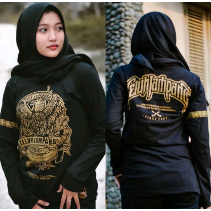 Kaos Teluh Jampang Motif elang Jawa