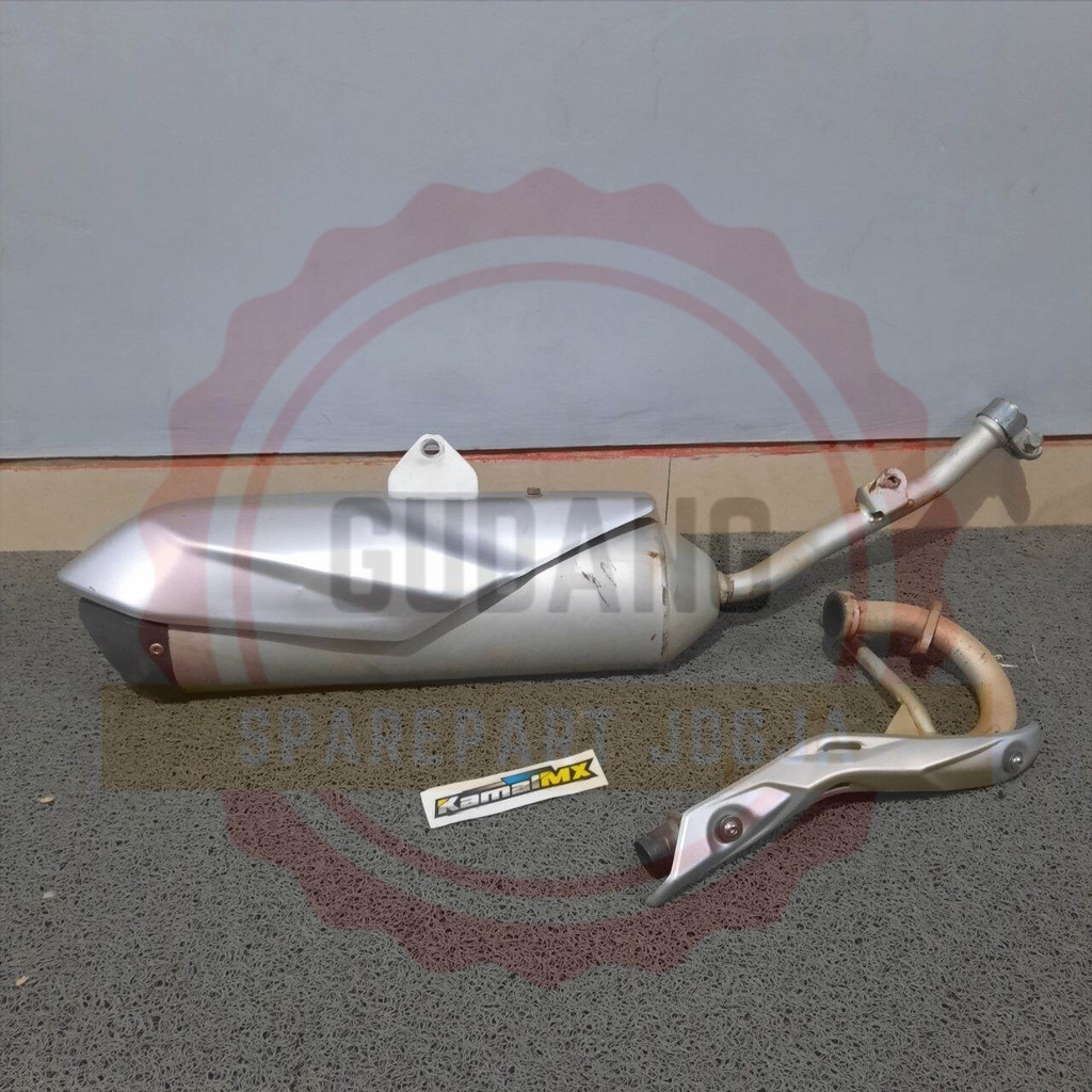 KNALPOT KENALPOT KNALPOT ORI ASLI KAWASAKI KLX BF KLX G ATAU DTRACKER NEW ORI ASLI ORIGINAL COPOTAN 