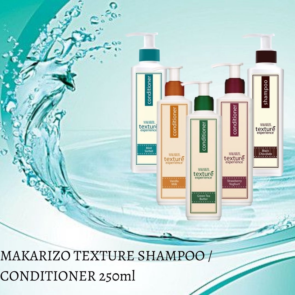 MAKARIZO TEXTURE SHAMPOO / CONDITIONER 250ml