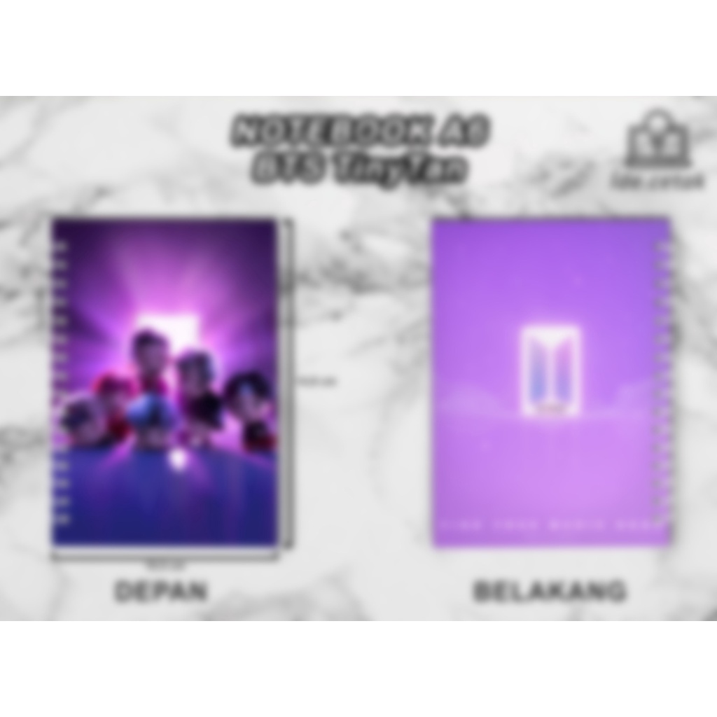 

Notebook Kpop BTS Tinytann A6 Unofficial / Buku Catatan / Notes A6 Kpop Murah | 50 lembar BACA DESKRIPSI !!