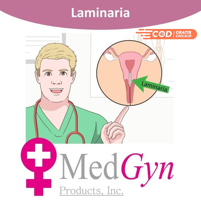 Laminaria MedGyn S M L XL Vertical Dilator Pembuka Mulut Rahim MedGyn