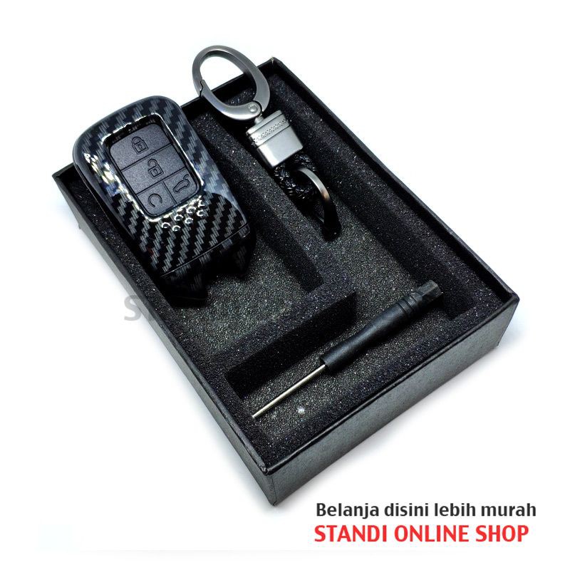 Cover Smartkey Sarung Kunci Remote Smartkey Honda Civic Turbo Hitam