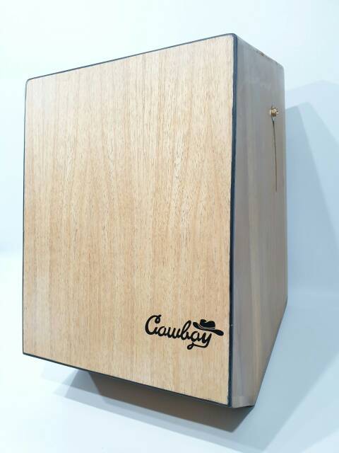 Cajon Cahon Kahun Drum Portable Merk Cowboy Model Trapesium Bonus Tas Murah Jakarta