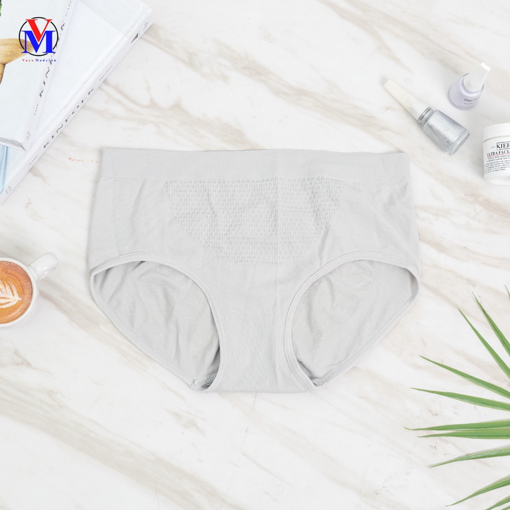 LIDILY Celana Dalam Wanita Seamless Rajut Art 560 KAKI POLOS