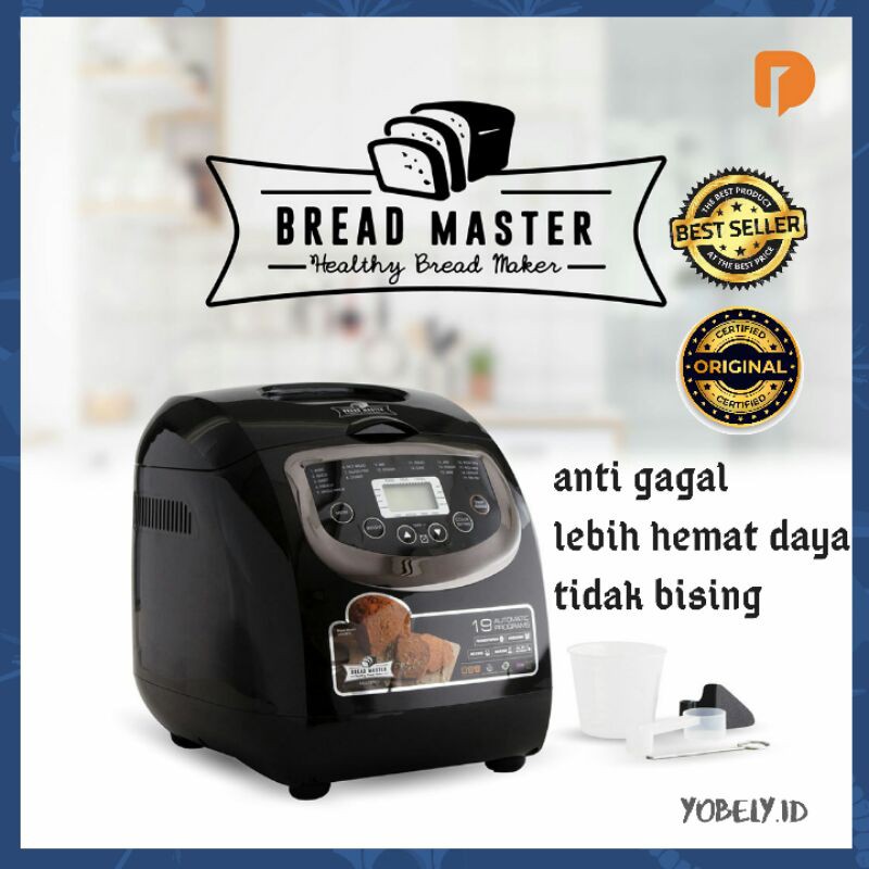 BREAD MAKER BREAD MASTER MESIN PEMBUAT ROTI OTOMATIS