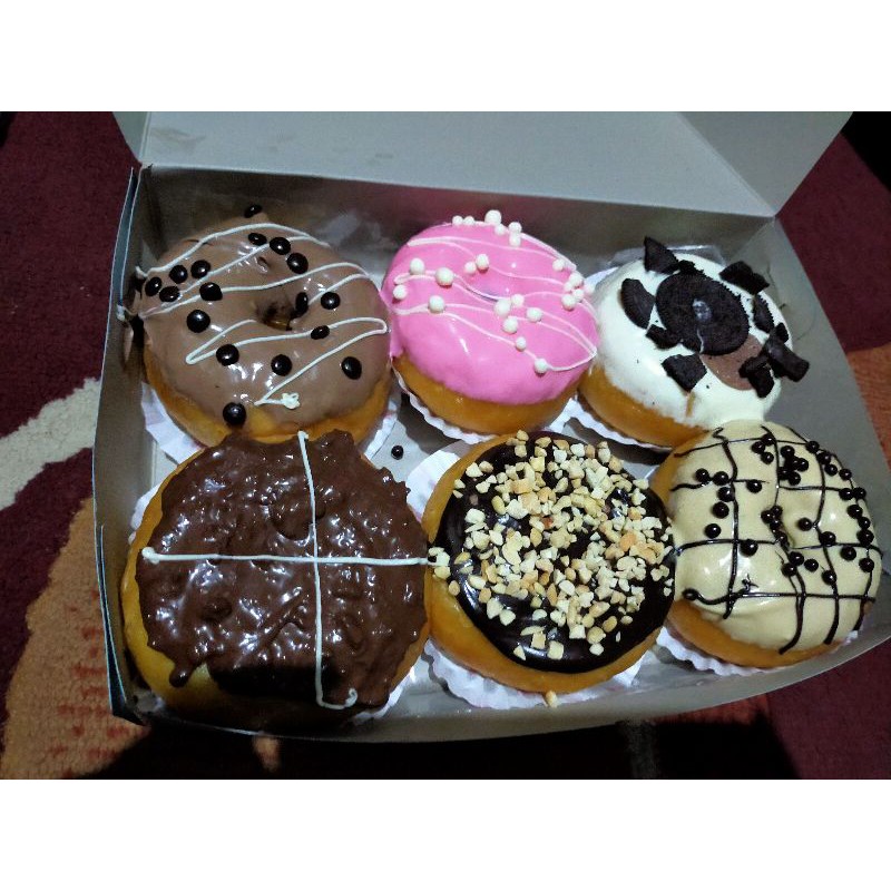 

Donatma_haji/homemade/Donat topping dan gula/donat kentang