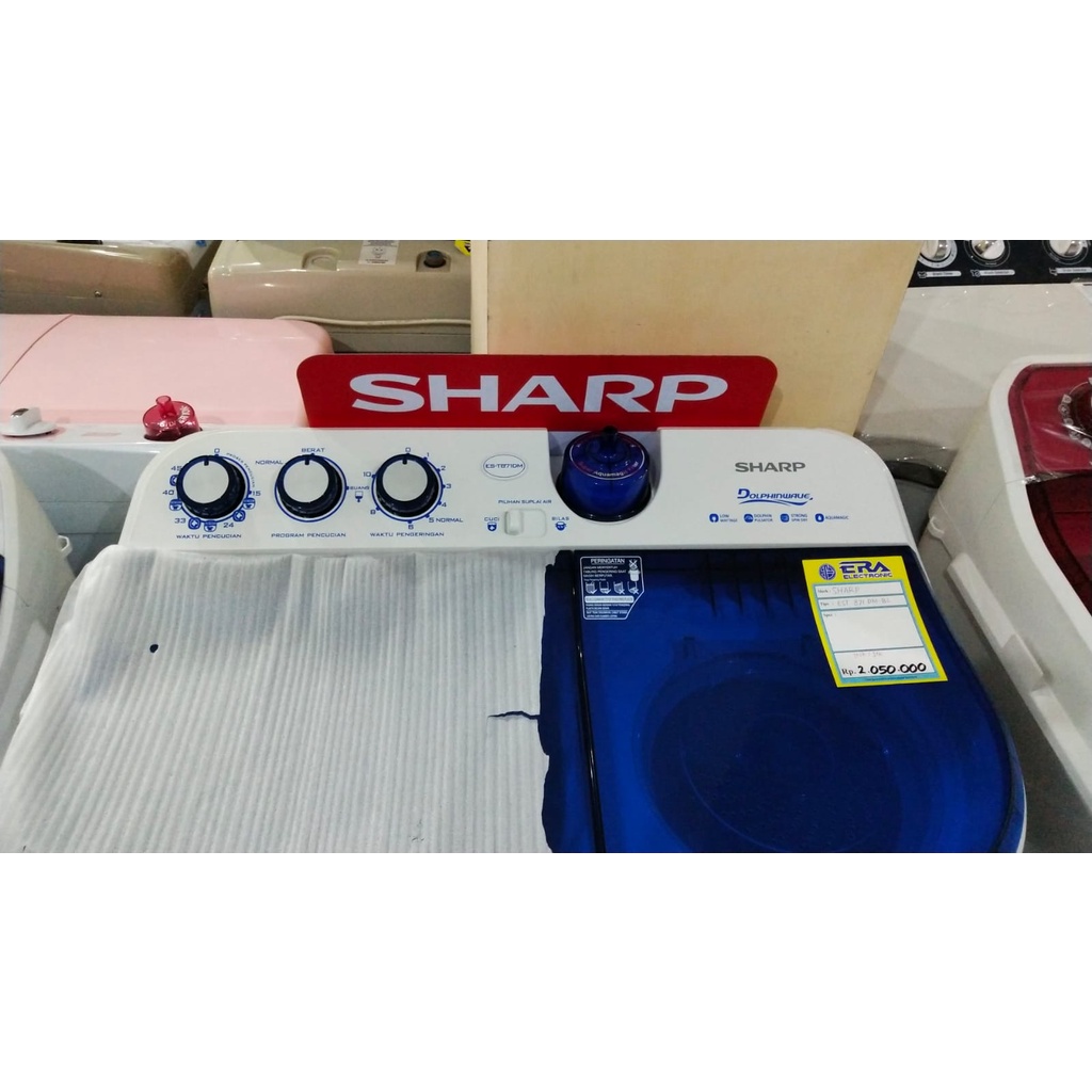 Mesin cuci Sharp EST 971 DM BL 9.5 Kg