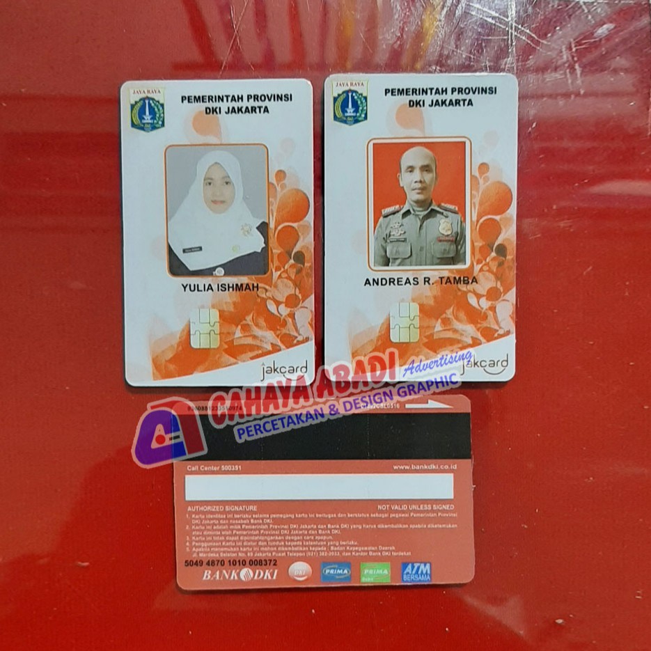 

ID Card DKI PNS atau Name Tag DKI