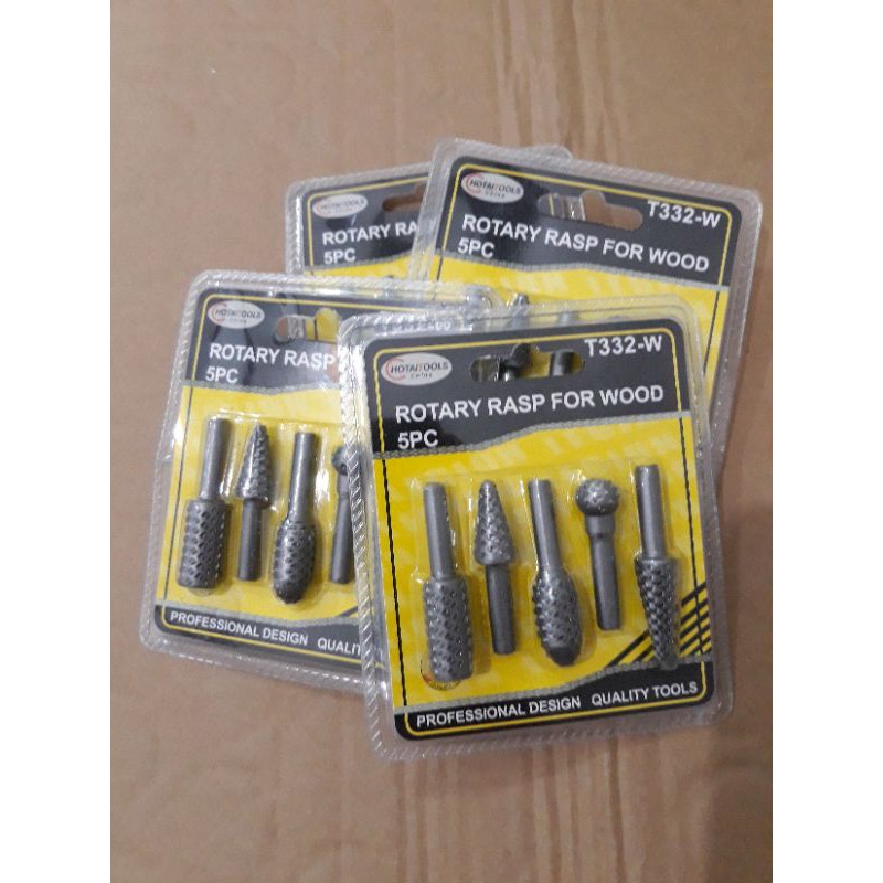 Mata Bor Kerok Kikir Ukir Kayu / Kualitas Oke Original Taffware 1/4 Inch - 5PCS