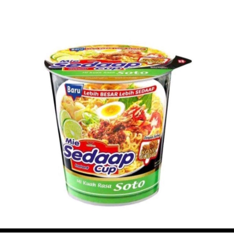 

mie sedap cup rasa soto