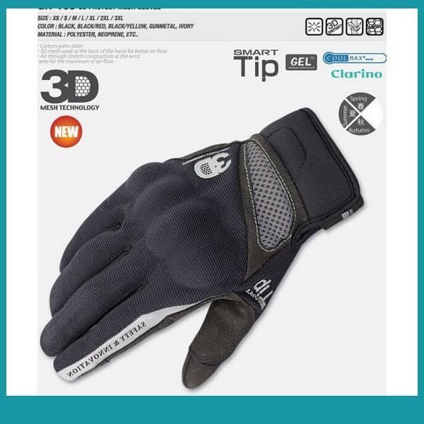 Sarung Tangan Komine Gloves Komine GK 163 Full Finger Touch Screen