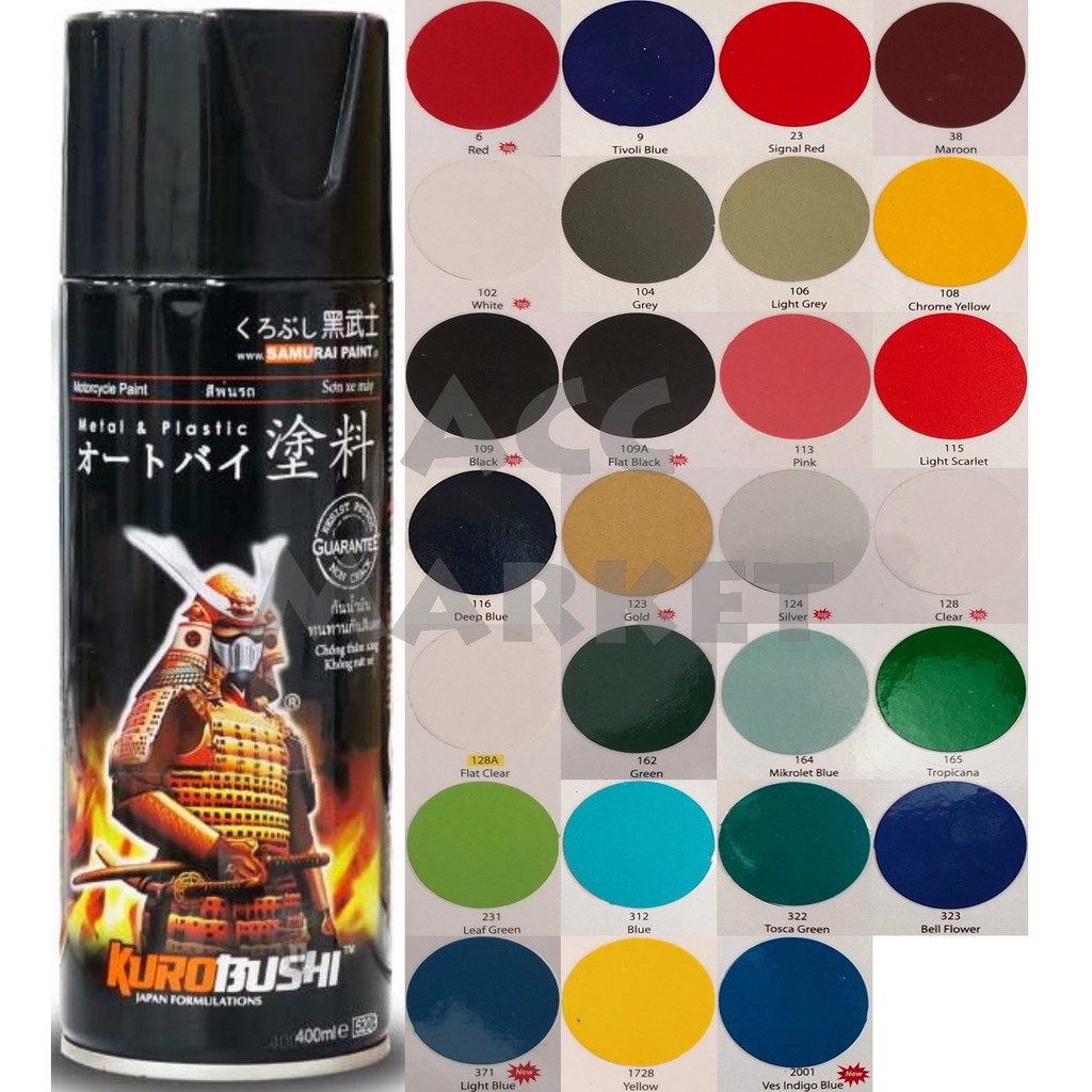 Pilox Samurai Cat Semprot Pilok Pylox Standard