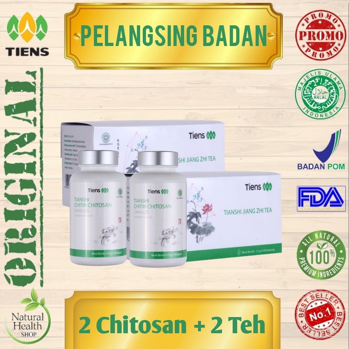 Pelangsing Badan Herbal Tiens / Pelangsing Tianshi / Obat Diet herbal