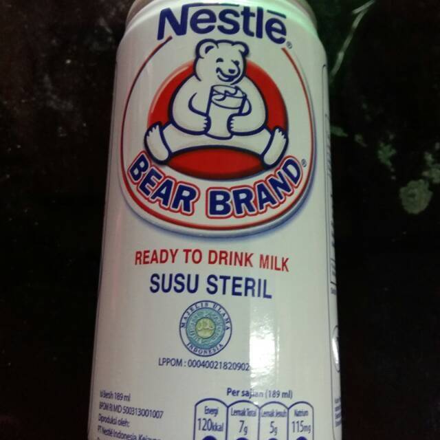

Susu Bear Brand 189 ml
