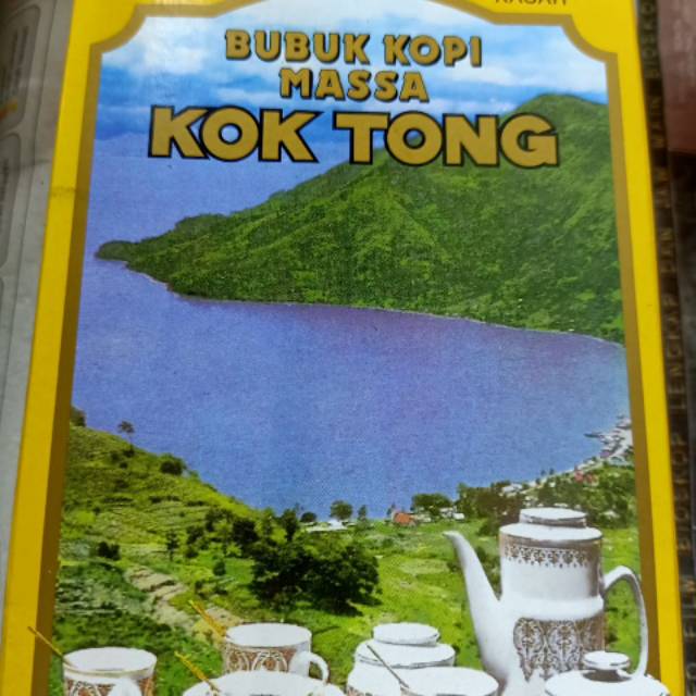 

Kopi kok tong campur gula 1kotak/ 200 gram