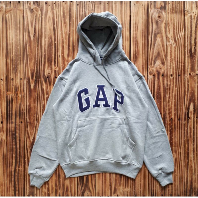 SWEATER NYA PRIA GAP HOODIE GREY PREMIUM ORIGINAL COD BAYAR DIRUMAH UNISEX CEWEK COWOK