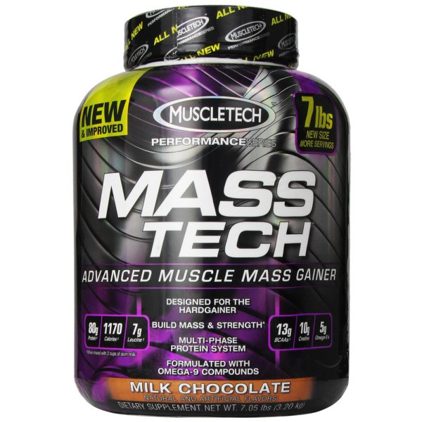 Muscletech Masstech 7 lb Muscle Mass Gainer 7 lbs Muscletech Masstech 7 lb Muscle Mass Gainer 7 lbs