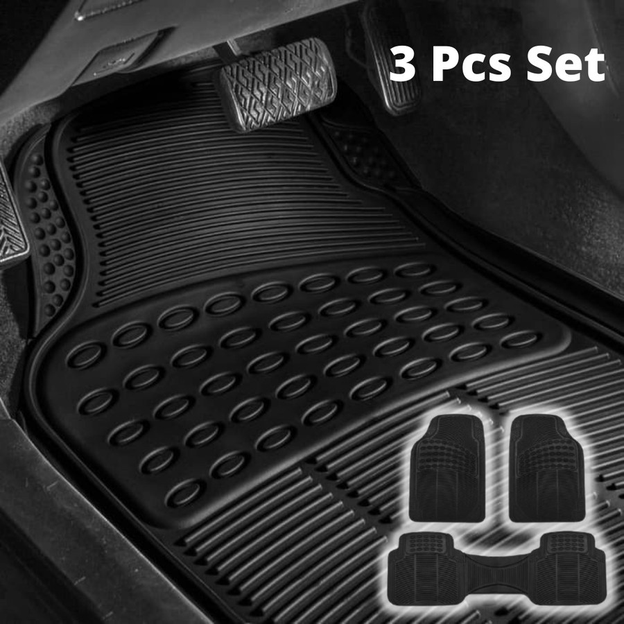 Karpet Mobil Tebal Universal Anti Slip High Quality Car Mats - 3 PCS Toyota Avanza Innova Honda