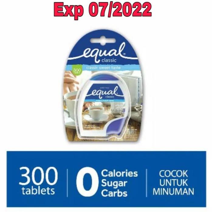 

EQUAL CLASSIC 300TABLET | EQUAL TABLET ISI 300