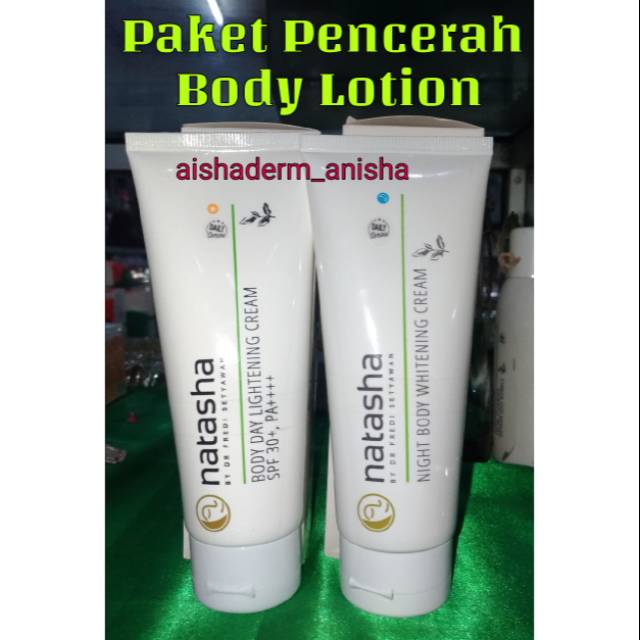 Produk pemutih badan natasha skin care