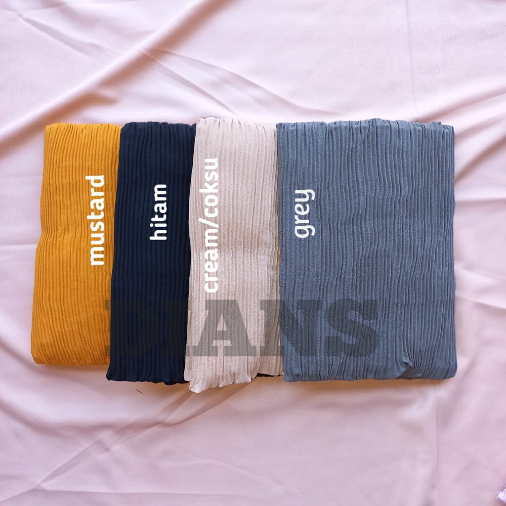 Pashmina Plisket Tali Anak Termurah Best Seller / Pashmina Anak