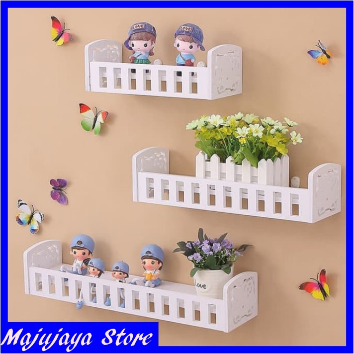 Grosir MH253 Rak dinding vintage 1set isi 3pcs Megahome Grosir MH253 Rak dinding vintage 1set isi 3pcs Megahome
