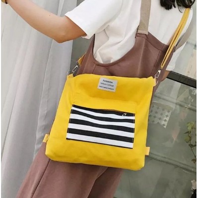 TOTEBAG WANITA RESLETING / TAS TOTE 3D,BISA RANSEL,SLEMPANG,TENTENG KOREA STYLE TB 001