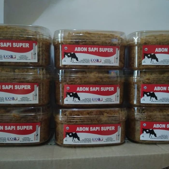 Abon Sapi Asli Daging Sapi 100% - Abon Sapi Super Original