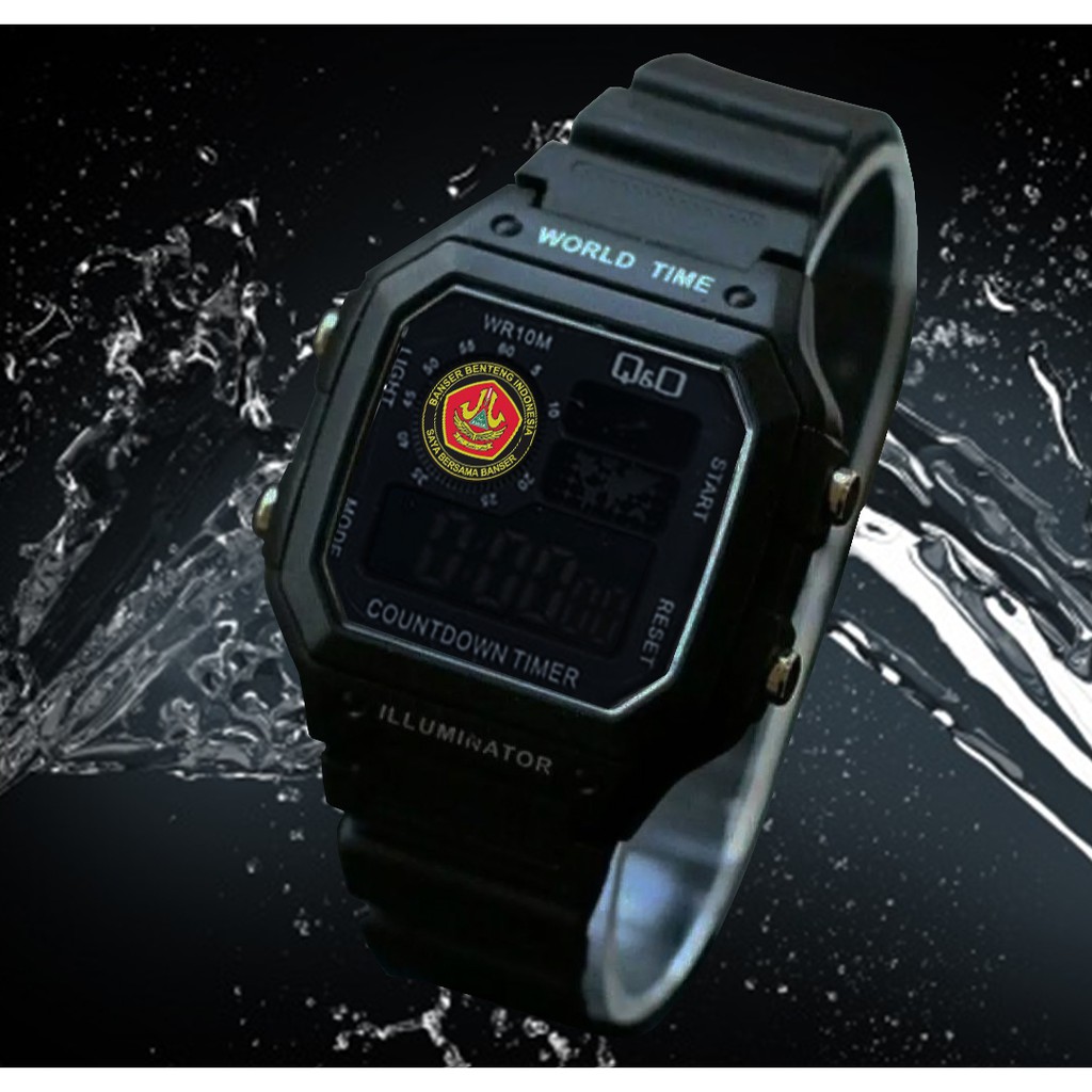 (Limited Edition) Jam Tangan BANSER motif 1 - Digital