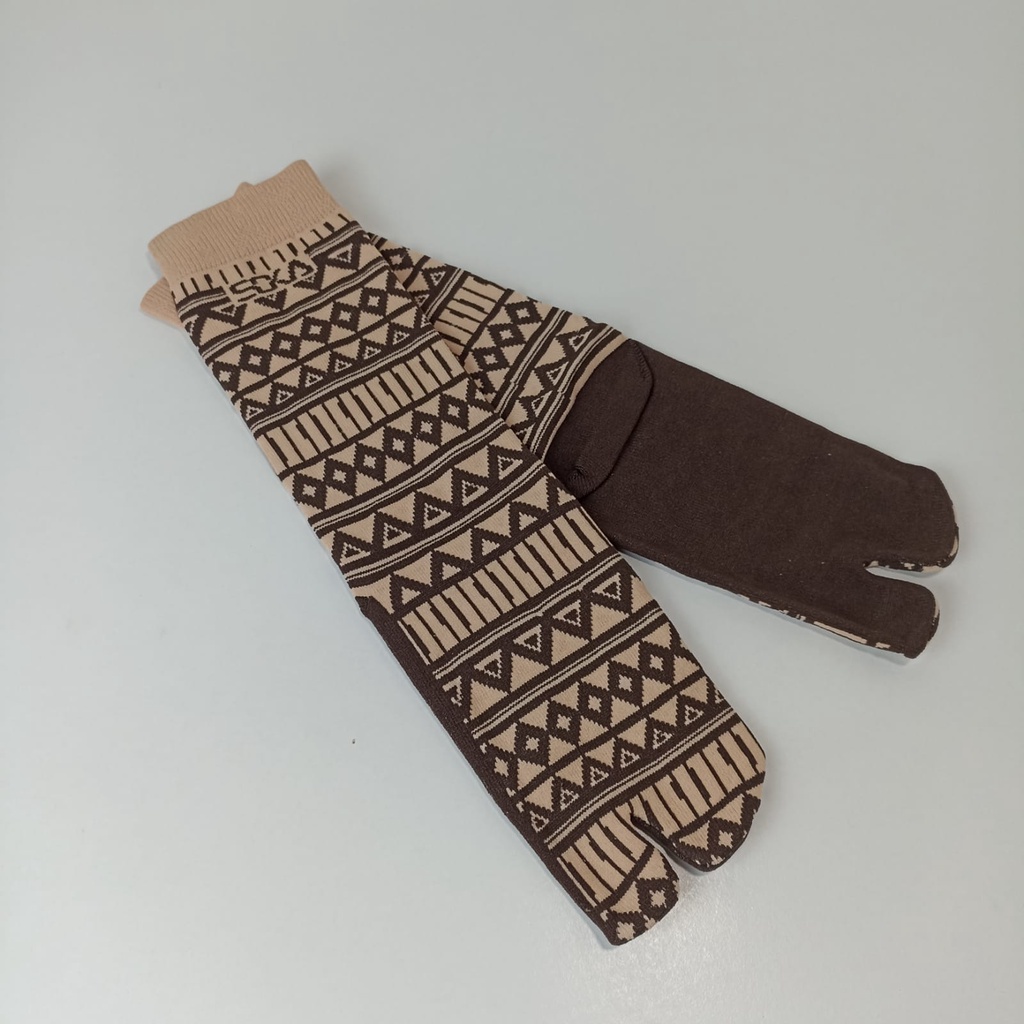 Kaos Kaki Wanita Murah / SOKA Sock Essentials Motif AZTEC / Kaos Kaki Jempol Muslimah Panjang