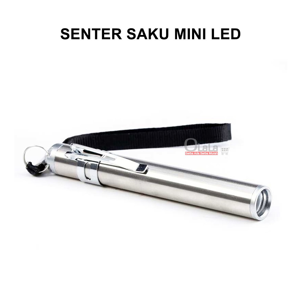 Mini LED Senter Saku Taktis Senter Obor -  LED Pulpen Ringan Senter Mini B-865