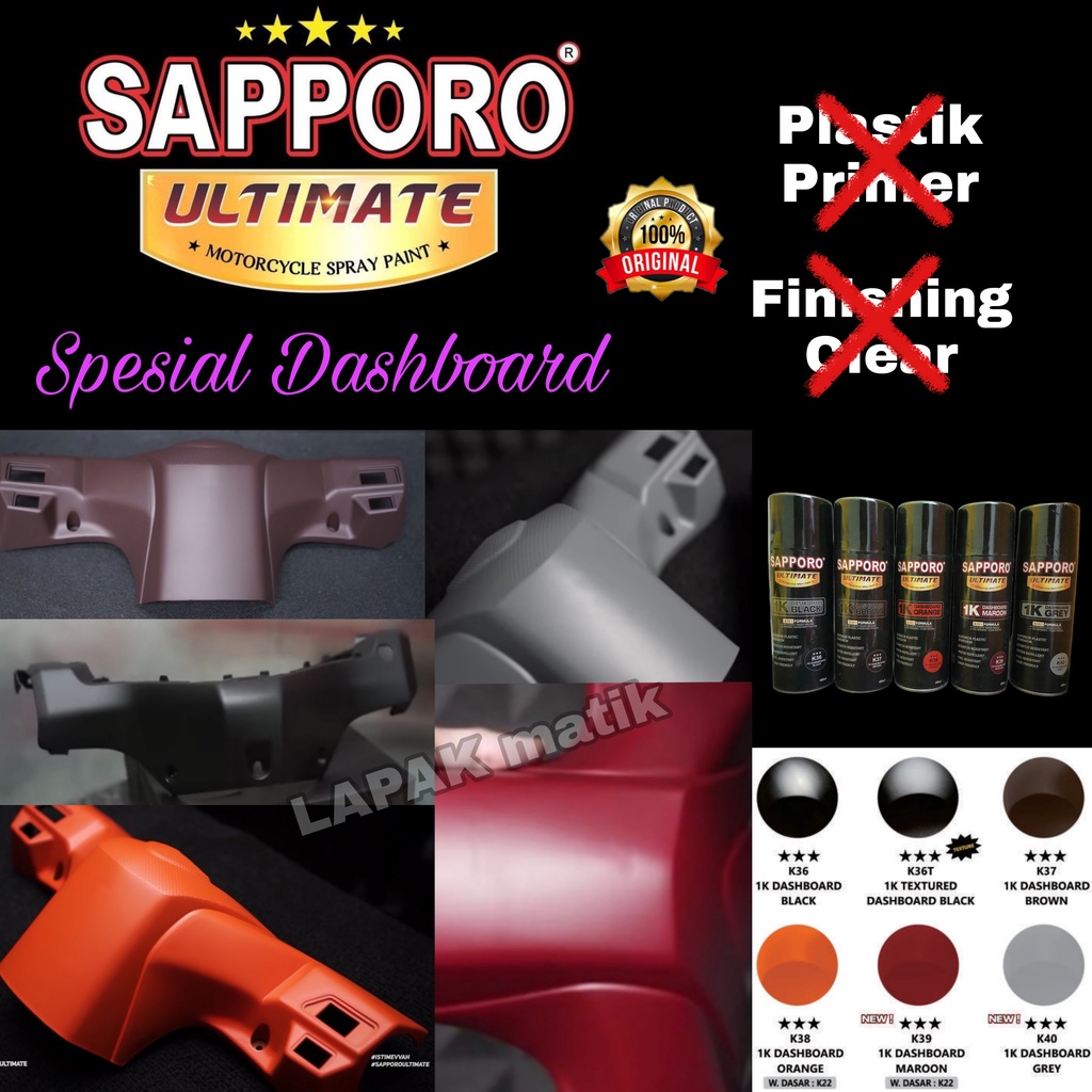 Pilok Sapporo Ultimate 1K DASHBOARD SERIES Black Brown Orange Maroon Grey K36 K36T K37 K38 K39 K60