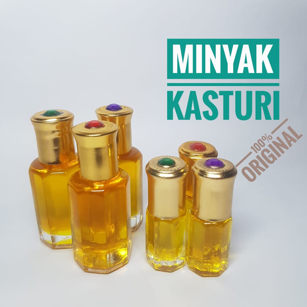 Minyak Kasturi Original 100 Asli Tanpa Campuran / Parfum