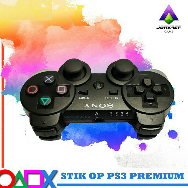 STIK PS3 PREMIUM OP STICK PS3 DS3 best quality original pabrik STICK PS 3 DS3 PREMIUM KUALITAS TERBAIK