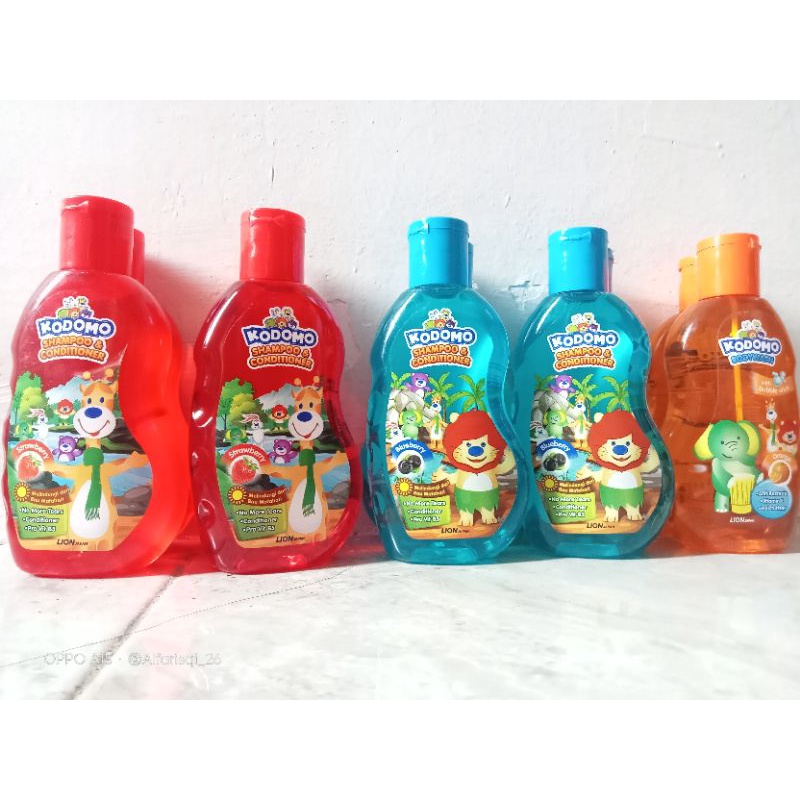 kodomo bodywash & shampoo 200 ml