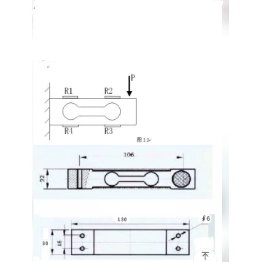 Loadcell Timbangan Digital Sensor 10kg