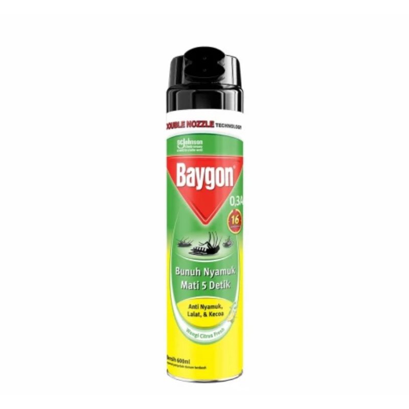 baygon spray anti nyamuk lalat dan kecoa 600ml