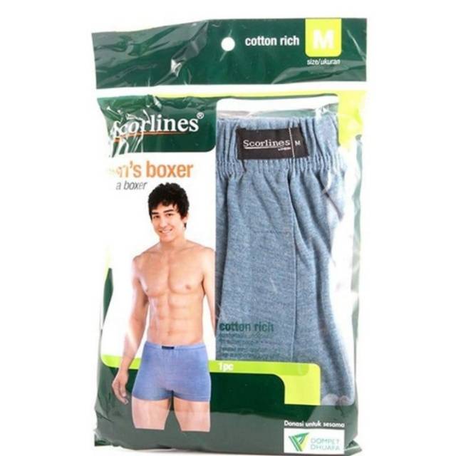 SCORLINES  CD MEN'S BOXER SIZE M DAN L