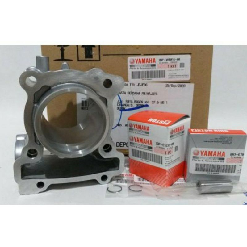 BLOK SEHER SET PISTON KIT NMAX N MAX AEROX 155 ASLI ORI YAMAHA 2DP WB016 00